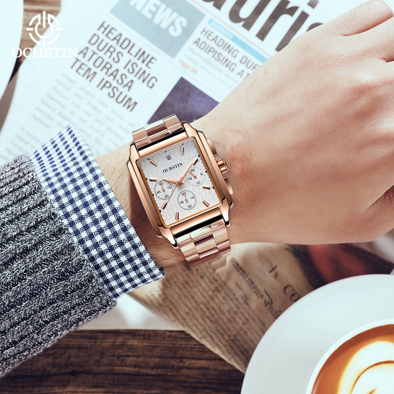 OCHSTIN ホットセール メンズ スチールストラップ腕時 - Smartwatch Nexus のレビューと価格