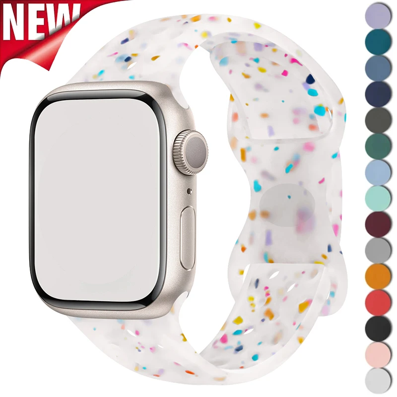 スポーツシリコンストラップ Apple Watch バンド  - Solo Loop Strap のレビューと価格
