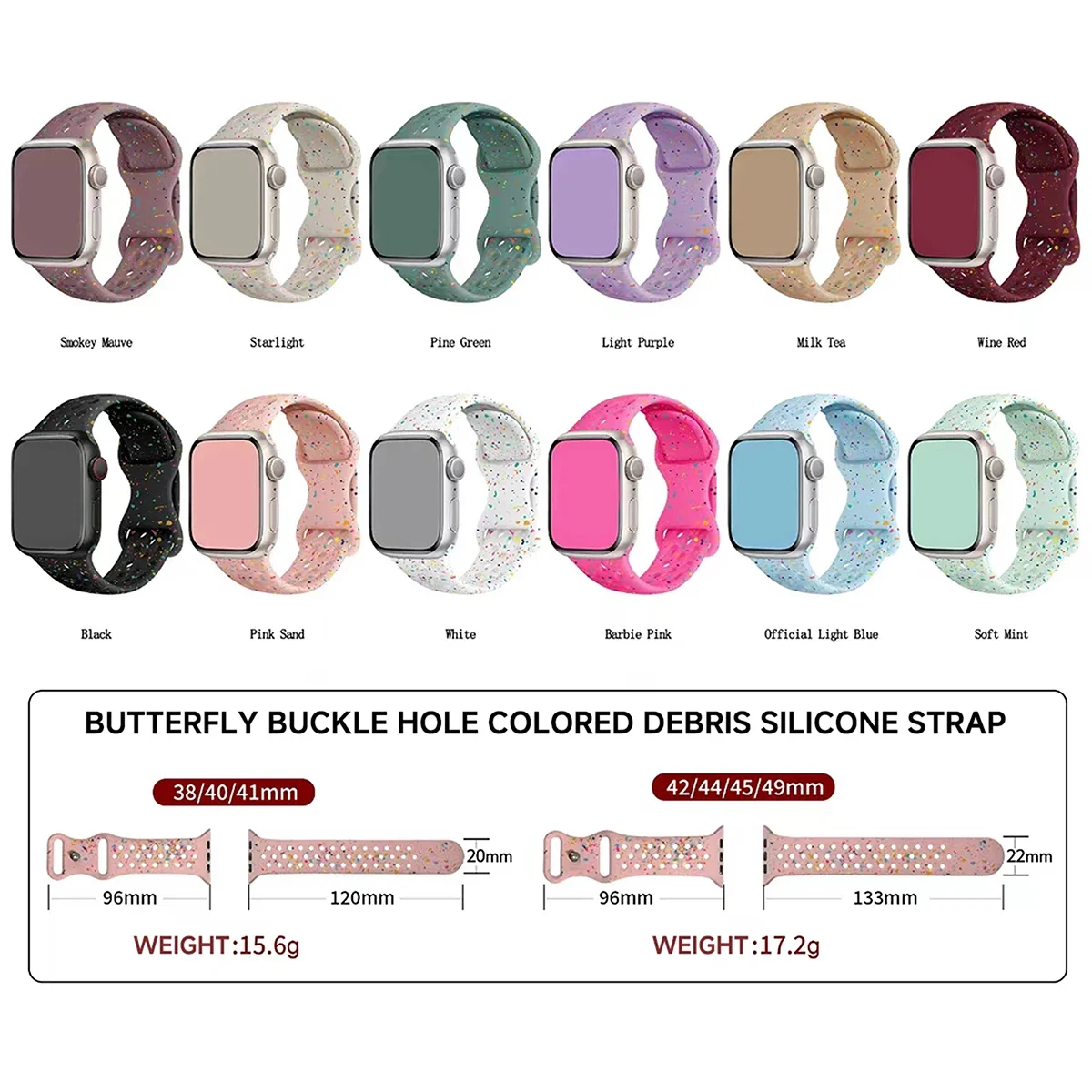 スポーツシリコンストラップ Apple Watch バンド  - Solo Loop Strap のレビューと価格