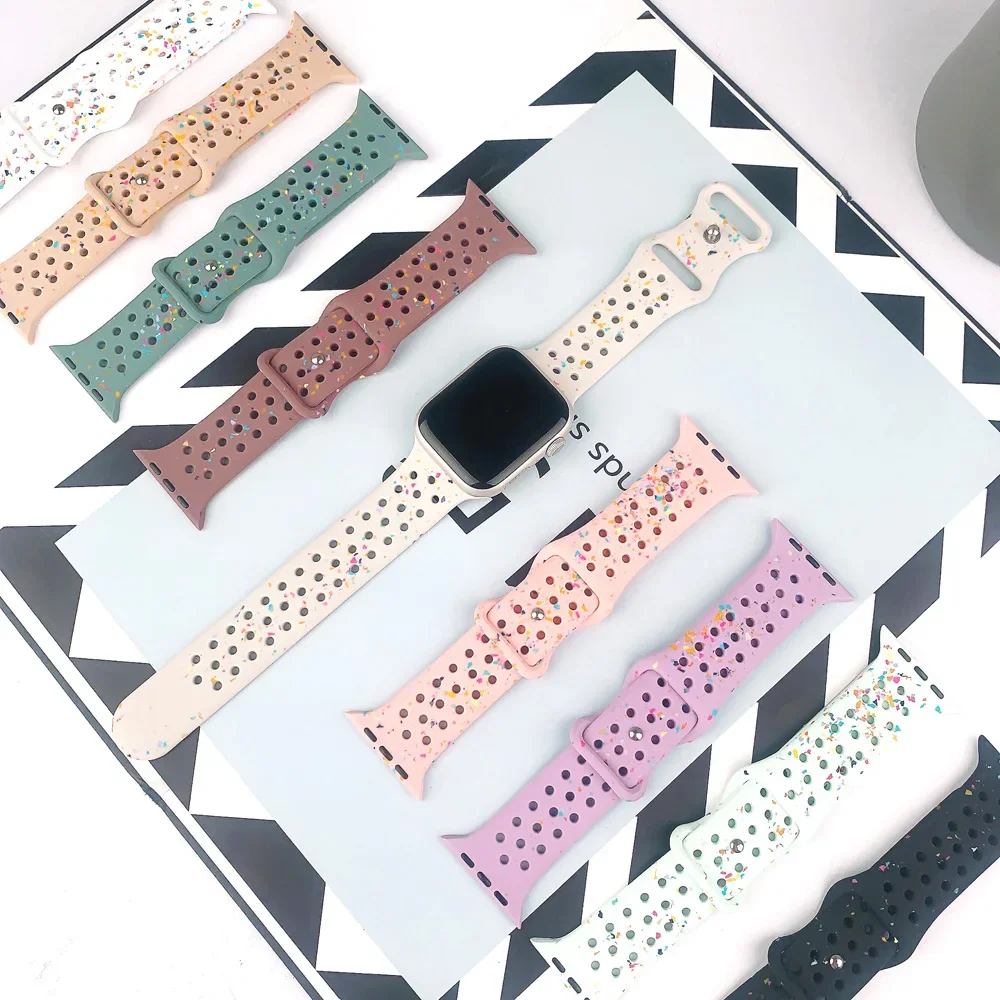 スポーツシリコンストラップ Apple Watch バンド  - Solo Loop Strap のレビューと価格