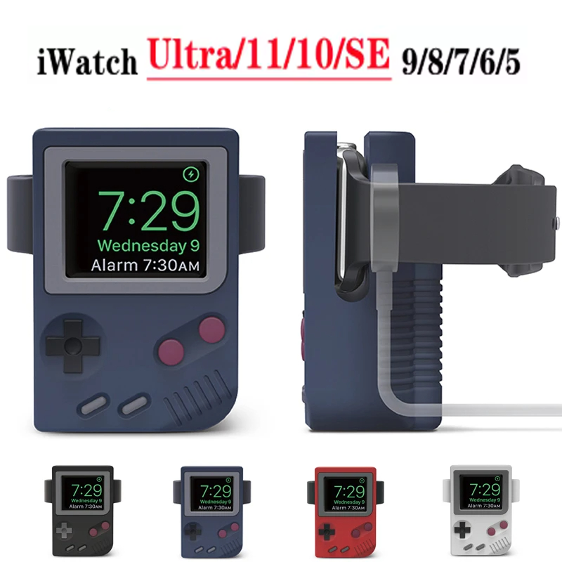 シリコン製iWatch充電スタンドホルダー Apple Wa - Watch Charging Dock のレビューと価格