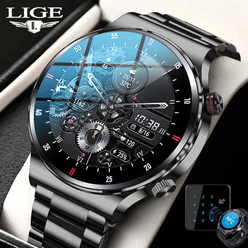 LIGE ECG + PPG Bluetooth 通話スマー - Smartwatch Instagram のレビューと価格