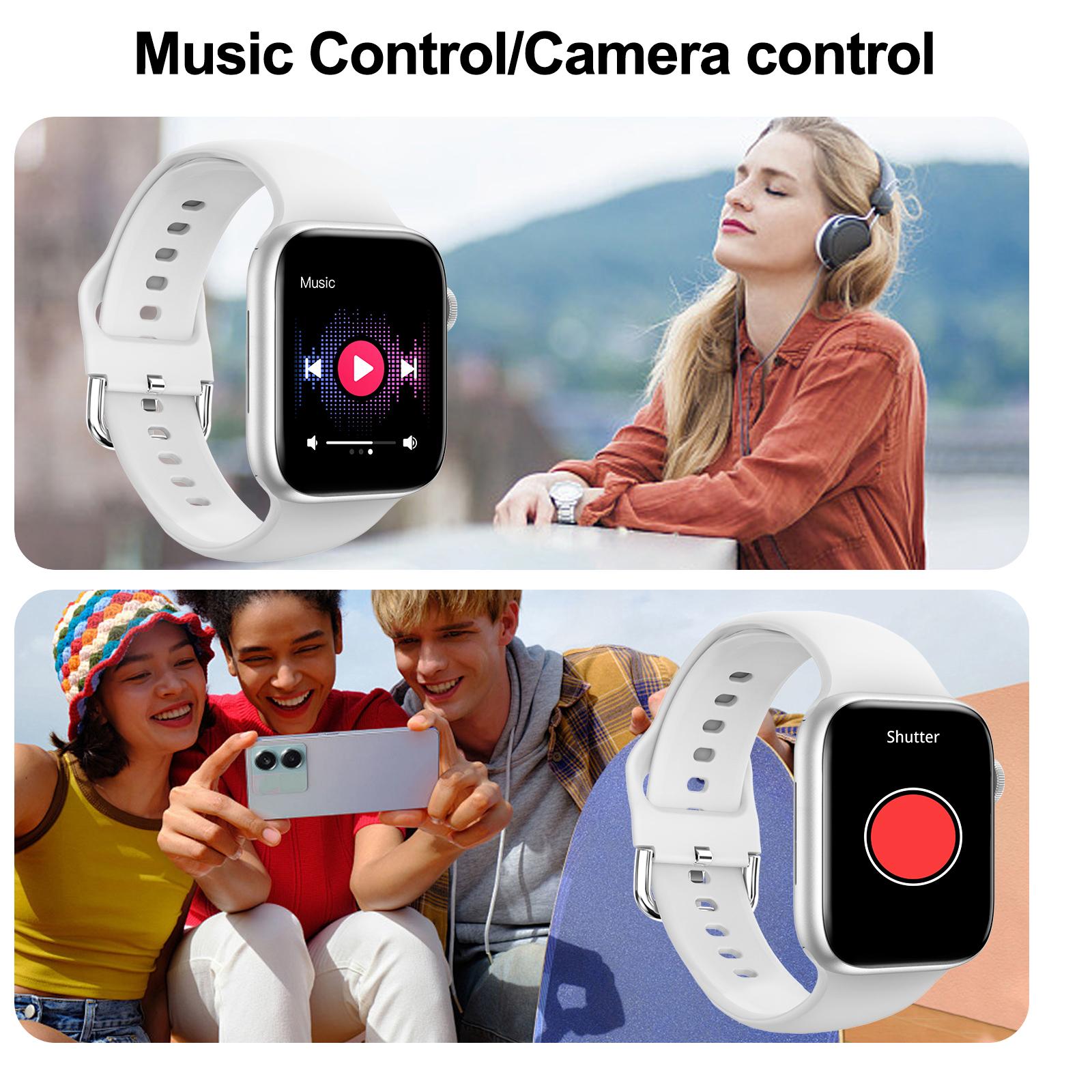 スマートウォッチ、ワイヤレス通話/ダイヤル、マルチスポーツモ - Smartwatch Instagram のレビューと価格