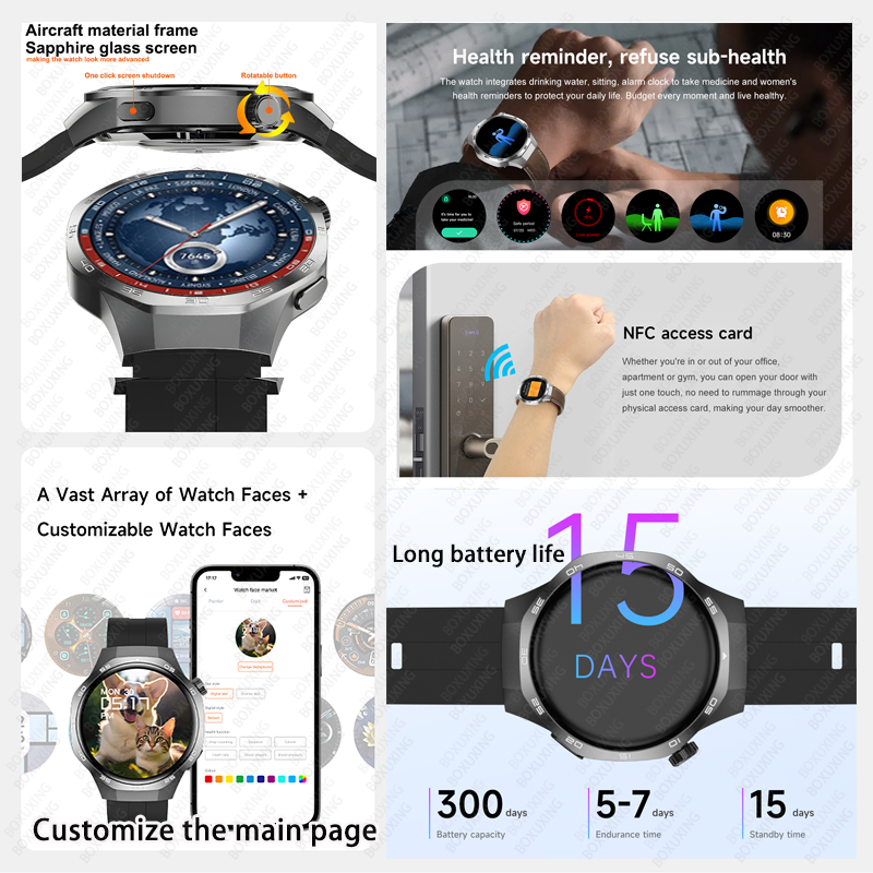 2026年新型BOXUXING Watch 5 MAXスマー - Smartwatch Face のレビューと価格