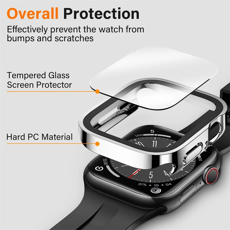 防水ハード PC スクリーンプロテクター Apple Wat - Smartwatch Case のレビューと価格