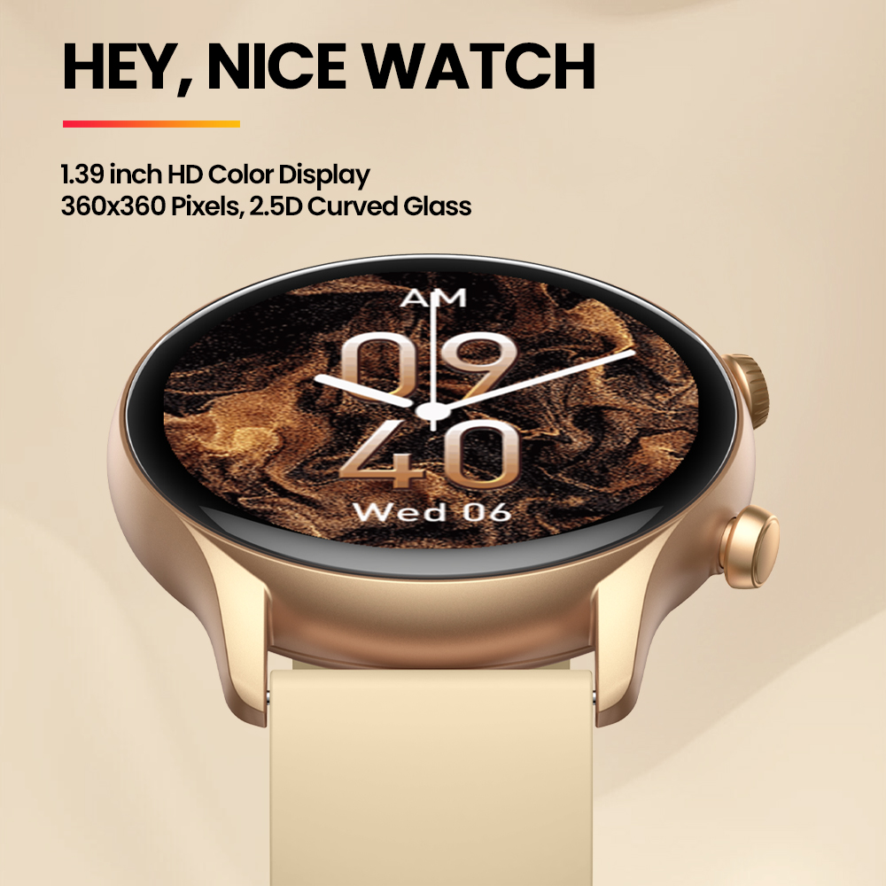 新しい Zeblaze Btalk 3 Plus 音声通話ス - Smartwatch Face のレビューと価格