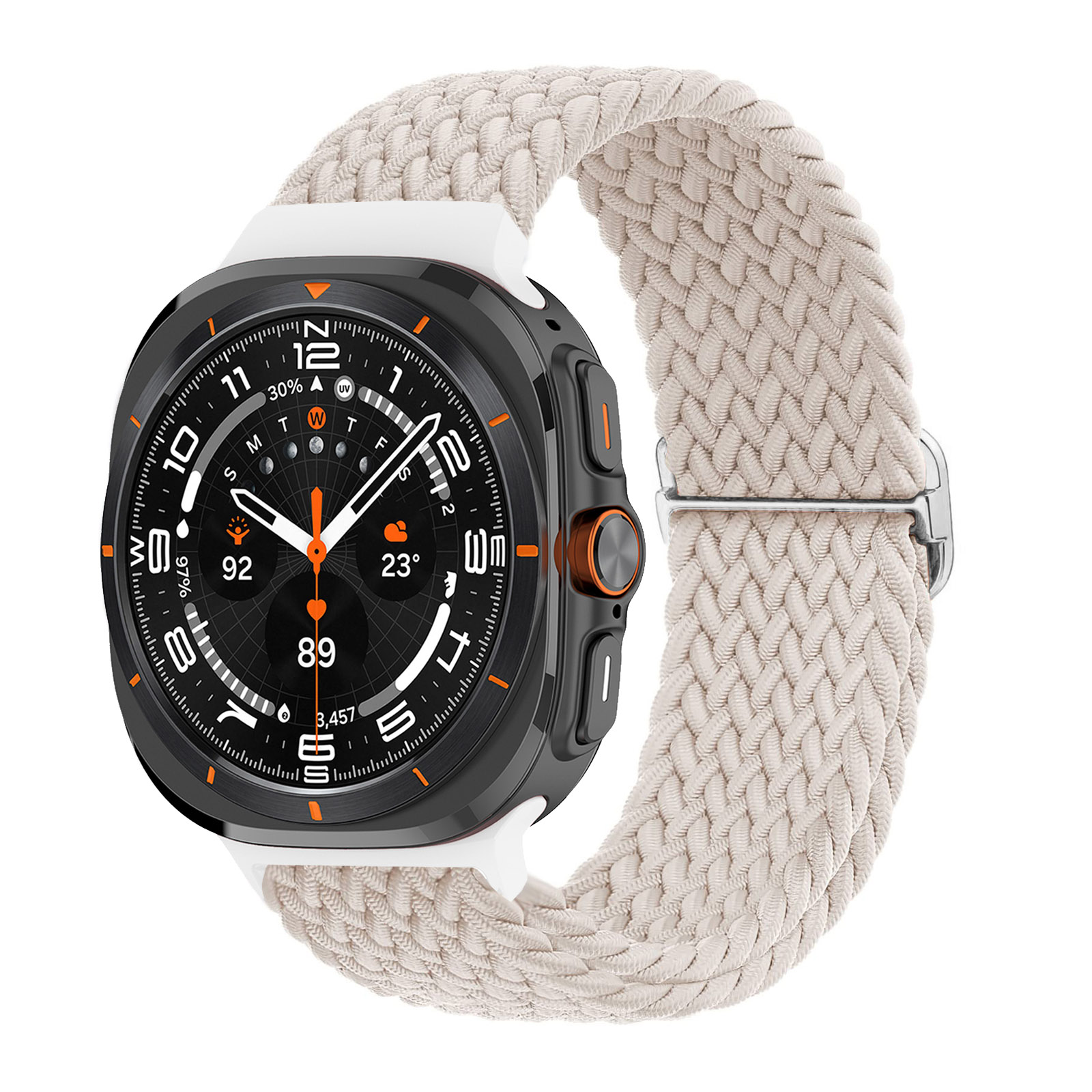 編組ソロループサムスンギャラクシーウォッチ 7 ウルトラバン - Samsung Smartwatch Ultra Accessories のレビューと価格