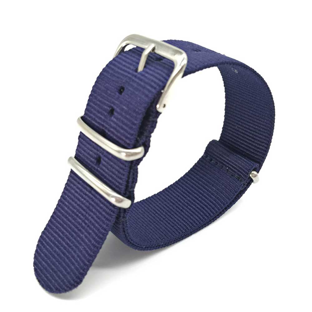 キャンバスバンドナイロン時計ストラップ時計バンドベルト金属バ - Nylon Nato Strap のレビューと価格