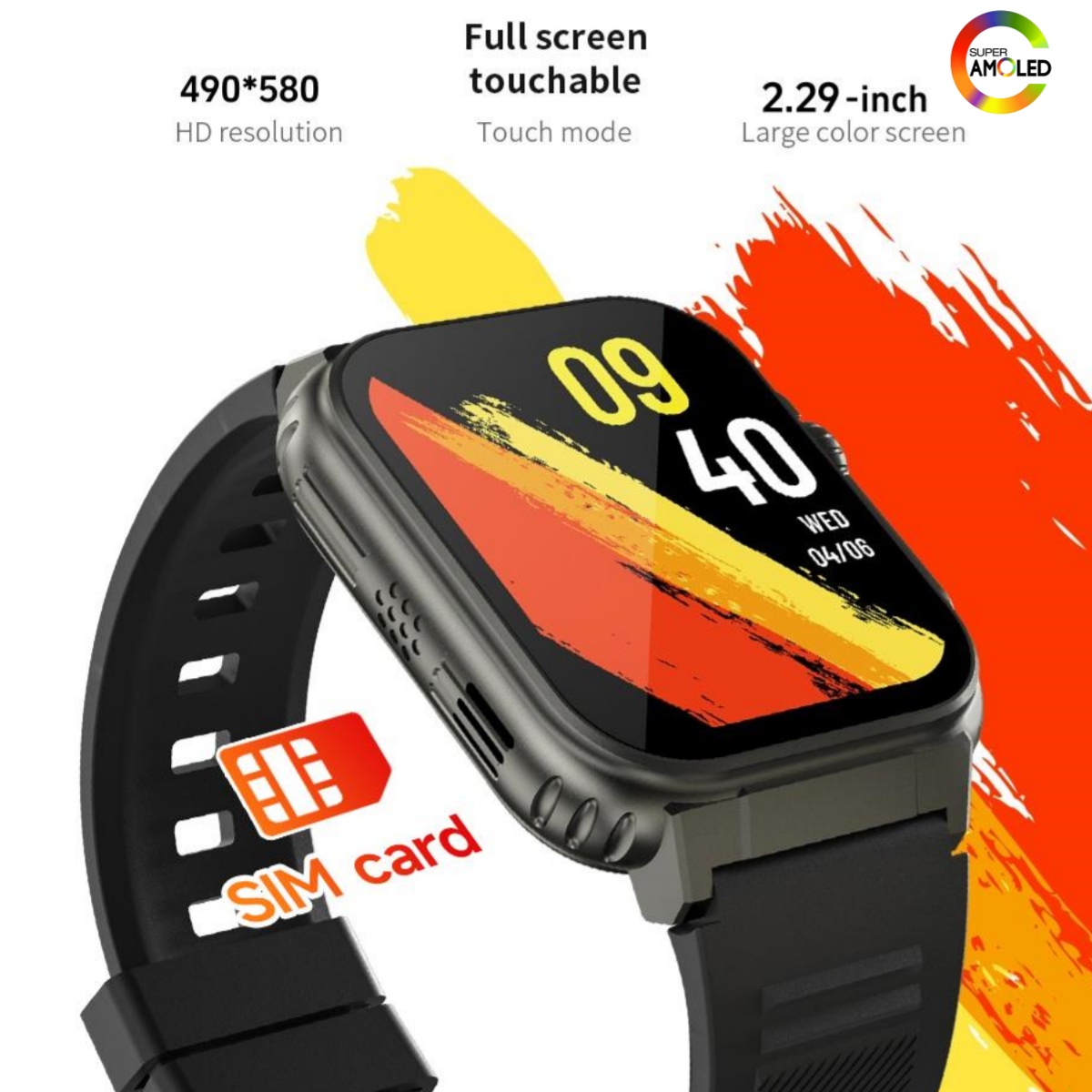 S12 Ultra MAX 5Gスマートウォッチ 2.29イ - Smartwatch Id のレビューと価格