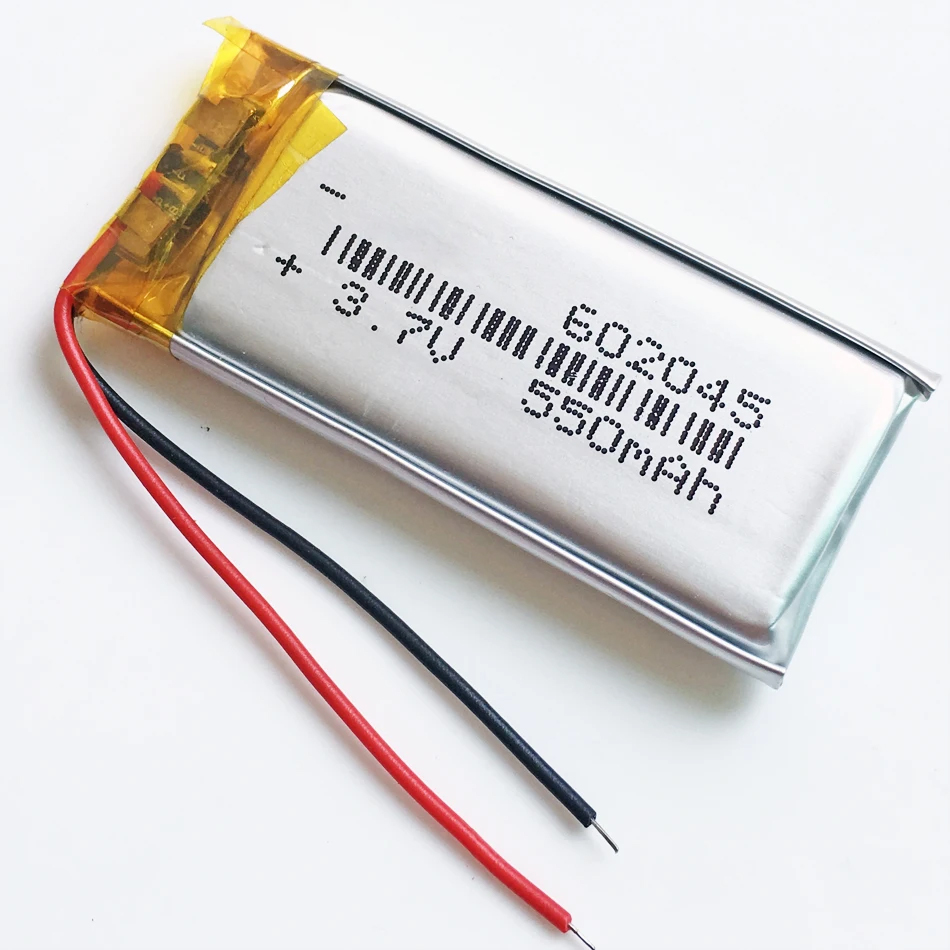 ロット 10 個 3.7V 550mAh リポ充電式バッテリ - Smartwatch Headset のレビューと価格