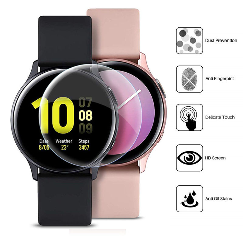 サムスンギャラクシーウォッチ用の完全な保護フィルム,スクリー - Samsung Smartwatch Ultra Accessories のレビューと価格