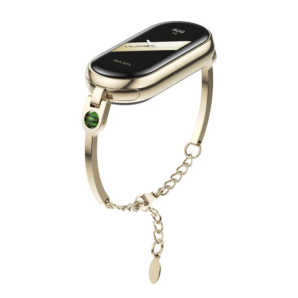 Xiaomi Mi Band 8用ステンレススチール交換スト - Smartwatch Watch Accessories For Women のレビューと価格