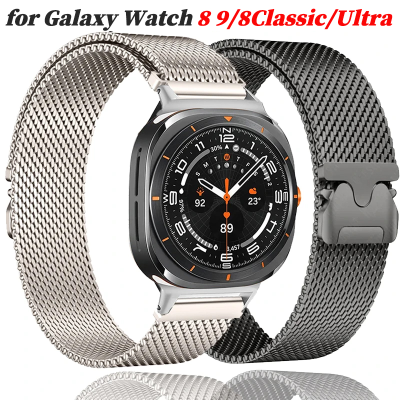 ミラネーゼメタルストラップ Samsung Galaxy W - Samsung Smartwatch Ultra Accessories のレビューと価格