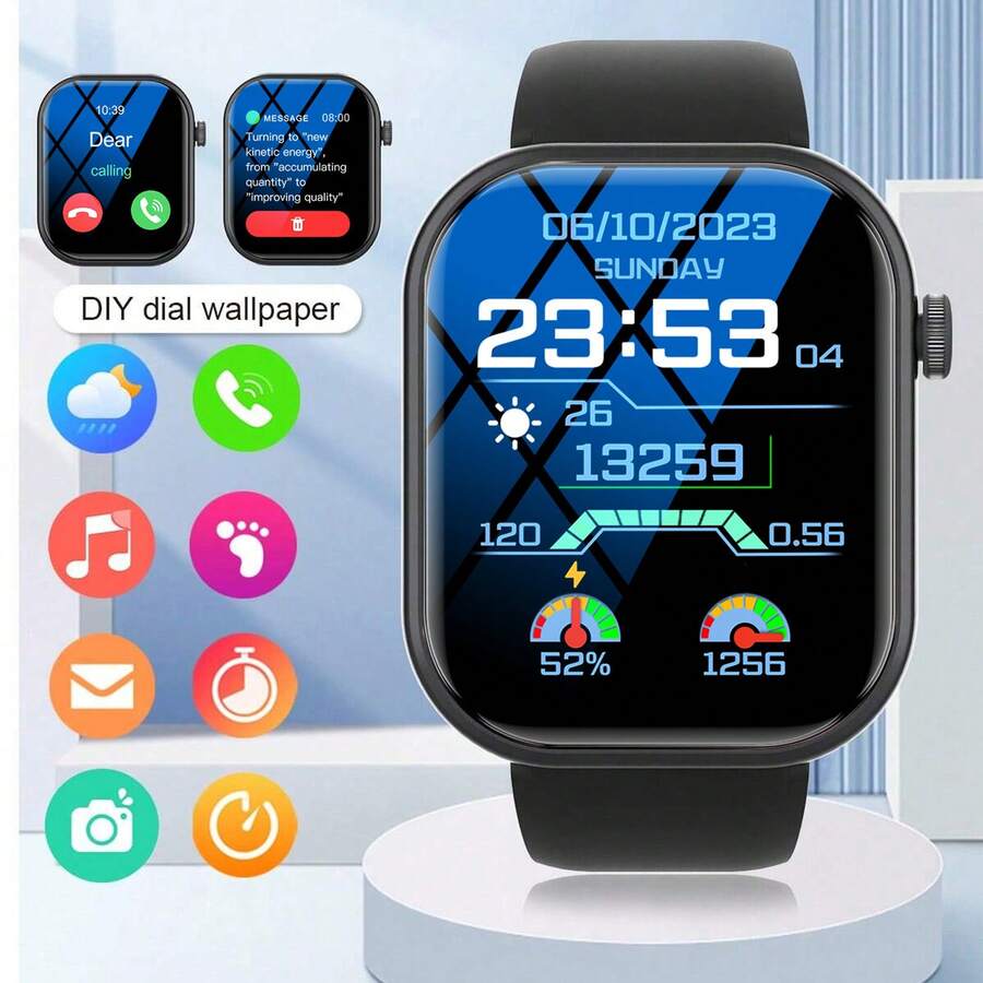 スマートウォッチ、ワイヤレス通話/ダイヤル機能、マルチスポー - Smartwatch Touch のレビューと価格