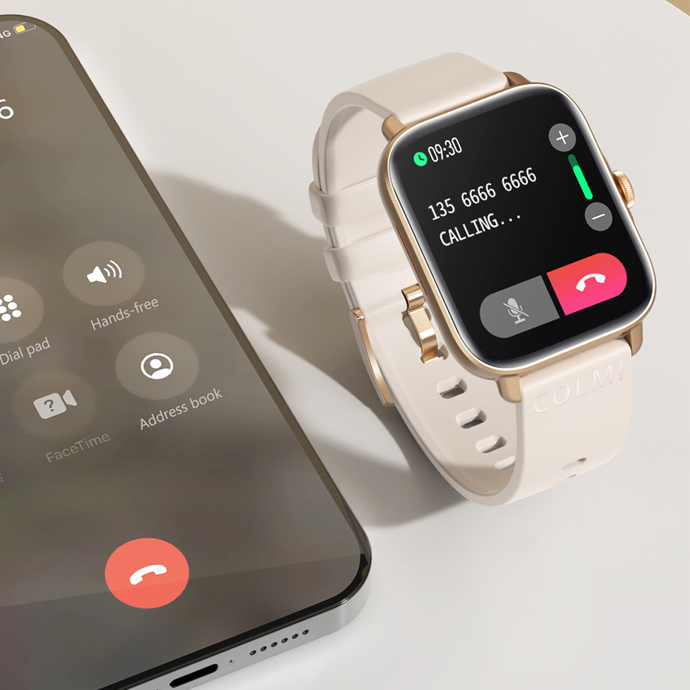 COLMI P28 プラス Bluetooth 応答通話スマ - Smartwatch Face のレビューと価格